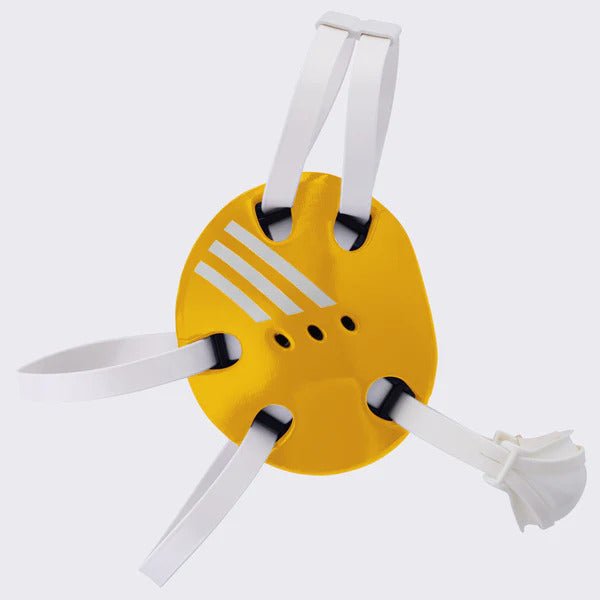 Adidas Wrestling Response Ear Guard - Gold/White