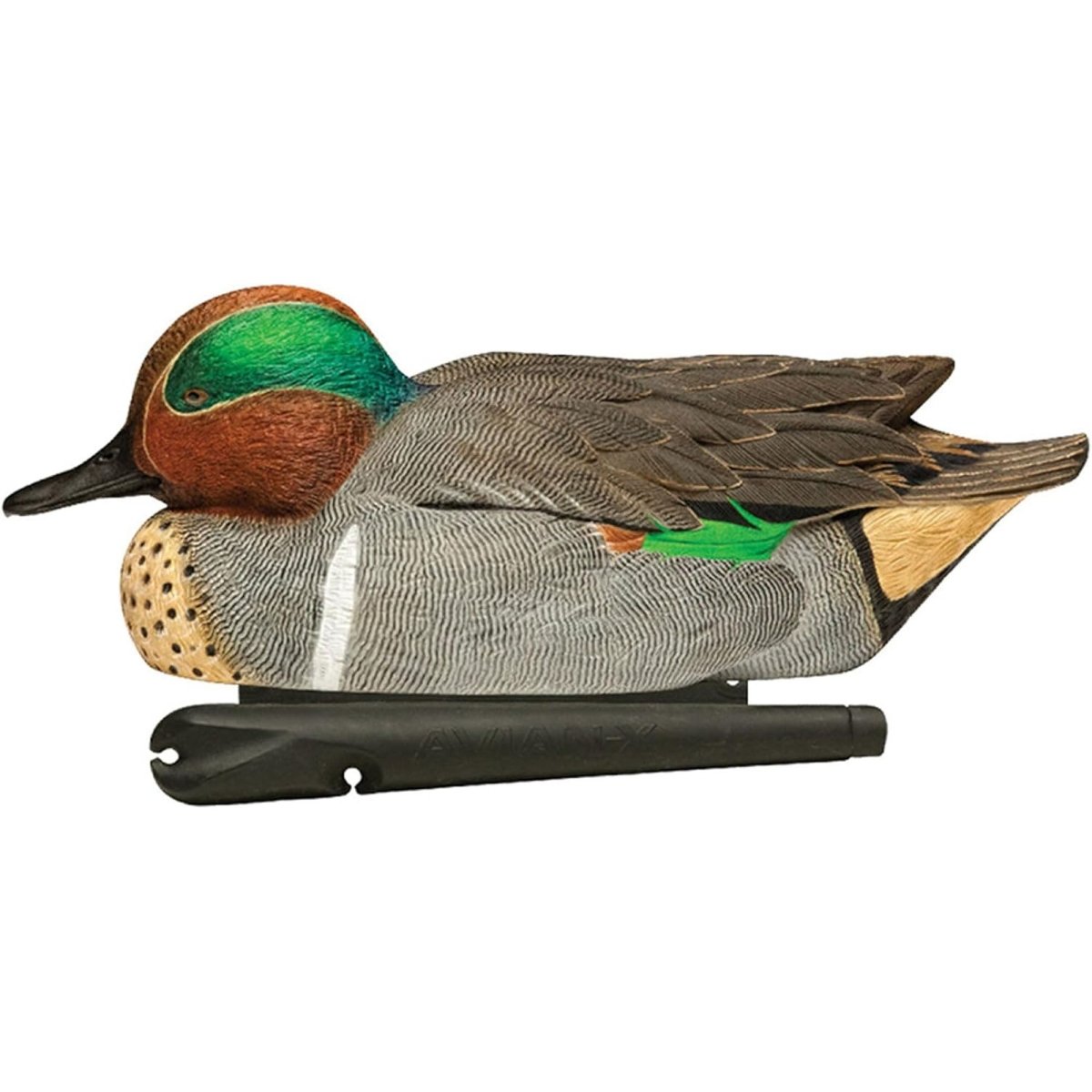 Avian X Topflight Green - Winged Teal Pack of 6 Floating Decoys - Forza Sports