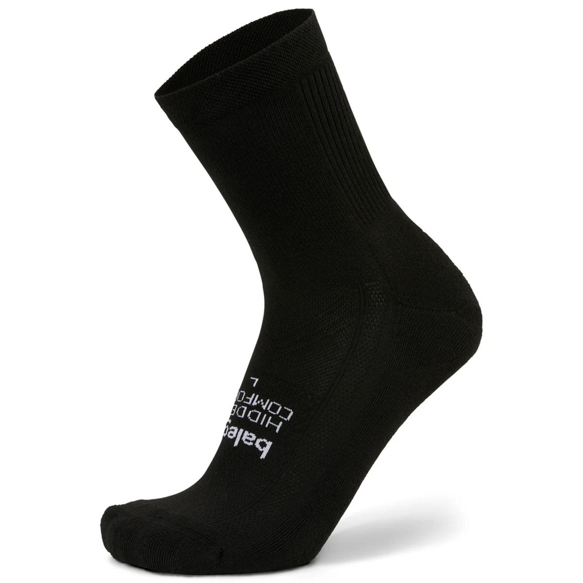 Balega Hidden Comfort Mini Crew Socks, Black - Forza Sports