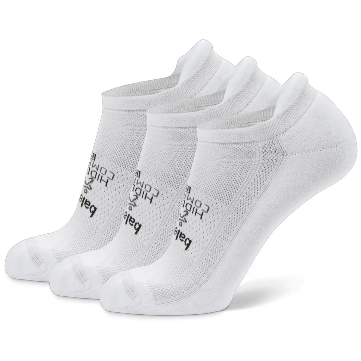 Balega Hidden Comfort, White, Medium, 3 Pack - Forza Sports