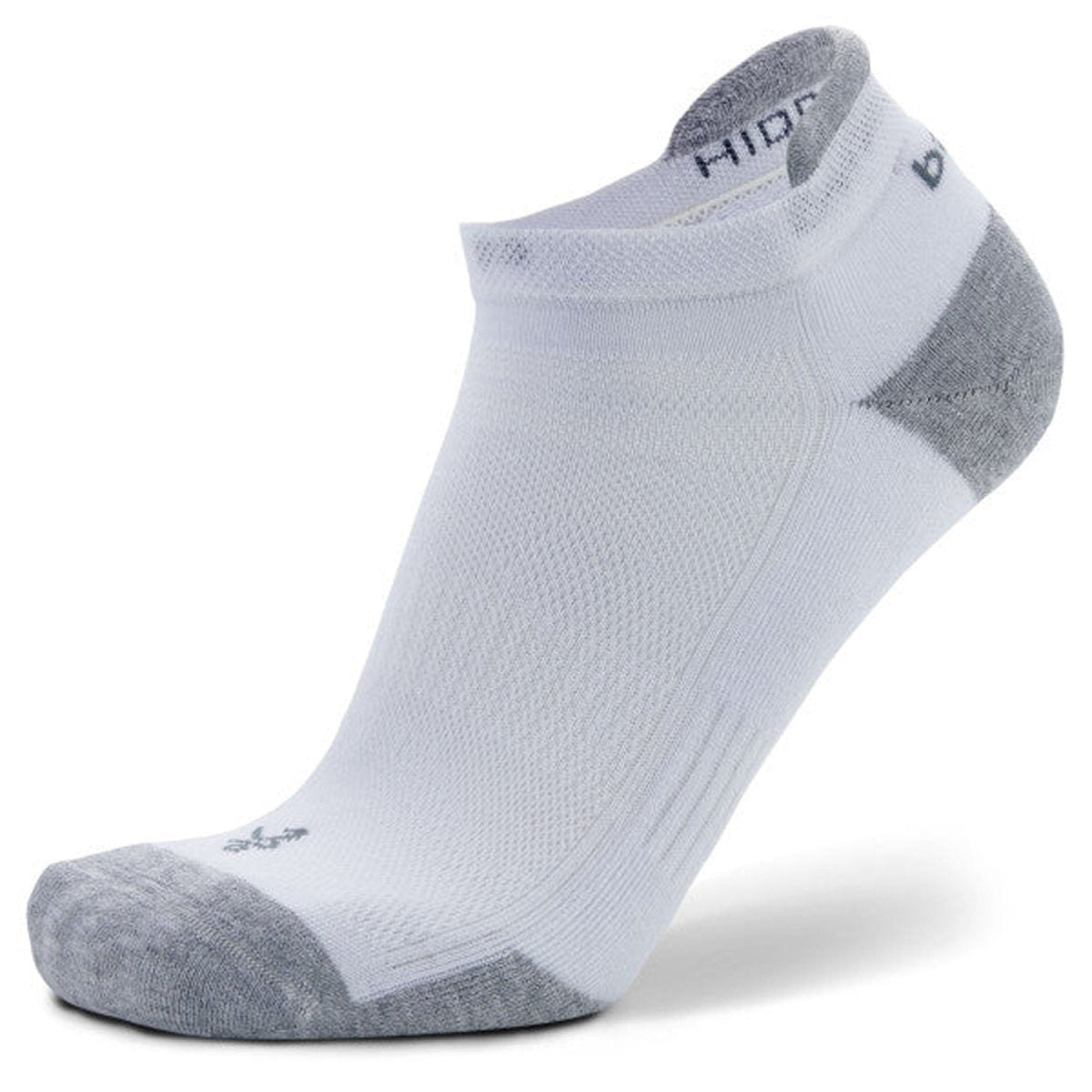 Balega Hidden Contour Socks, White - Forza Sports