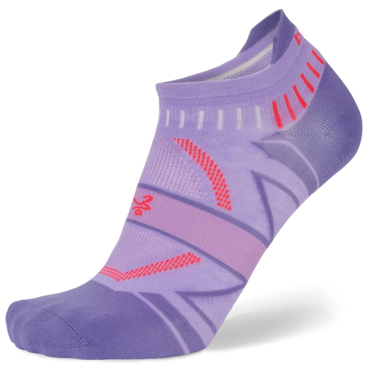 Balega Hidden Dry No Show Running Socks, Lavender - Forza Sports