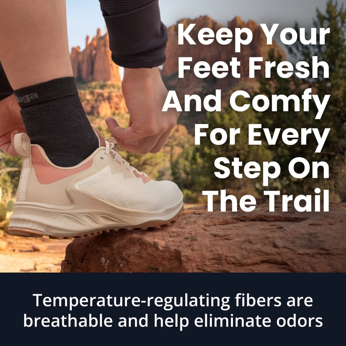 Balega Hike Performance Quarter, Fathom Blue - Forza Sports