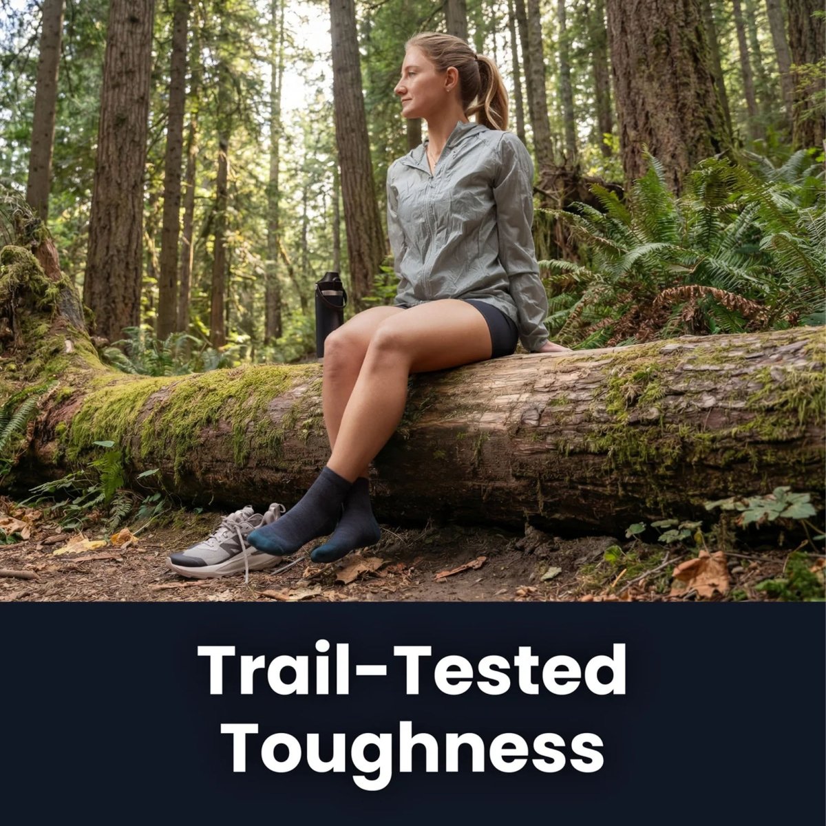 Balega Hike Quarter, Blue Spruce - Forza Sports