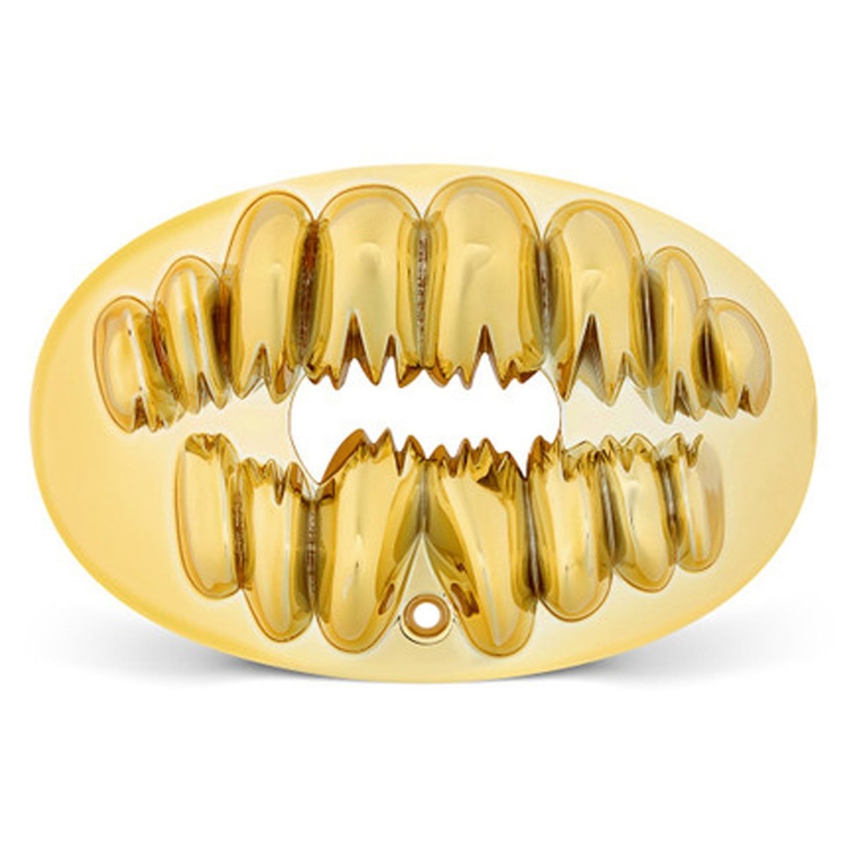 Battle Sports " 3D Jaws " Oxygen Football Mouthguard - Gold - Forza Sports