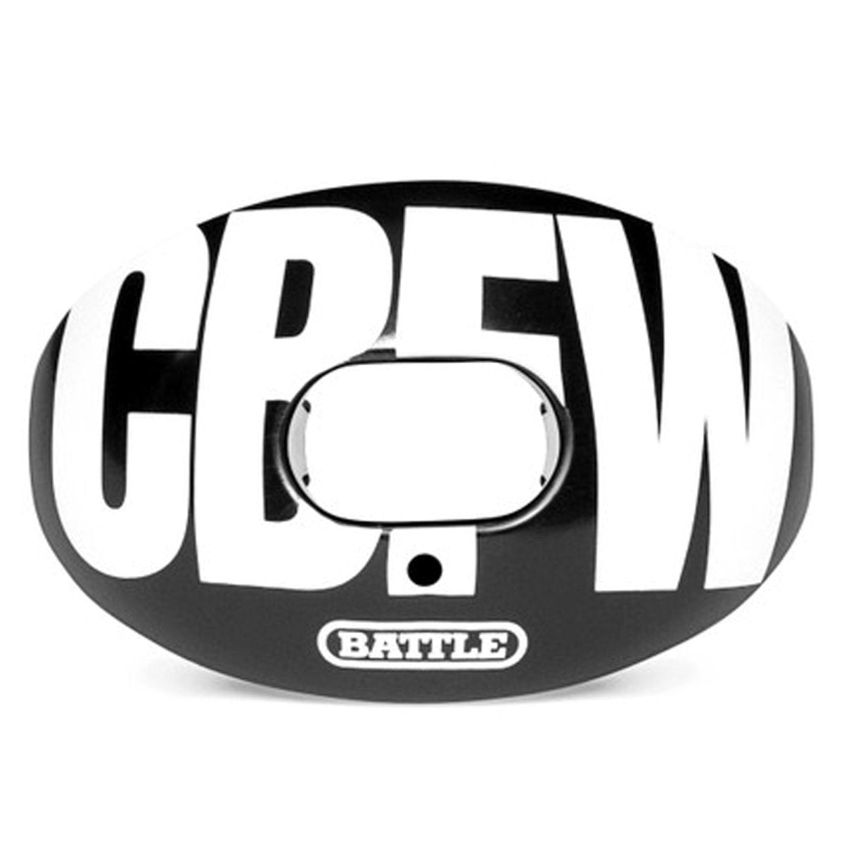 Battle Sports "CBFW" Oxygen Football Mouthguard - Black/White - Forza Sports