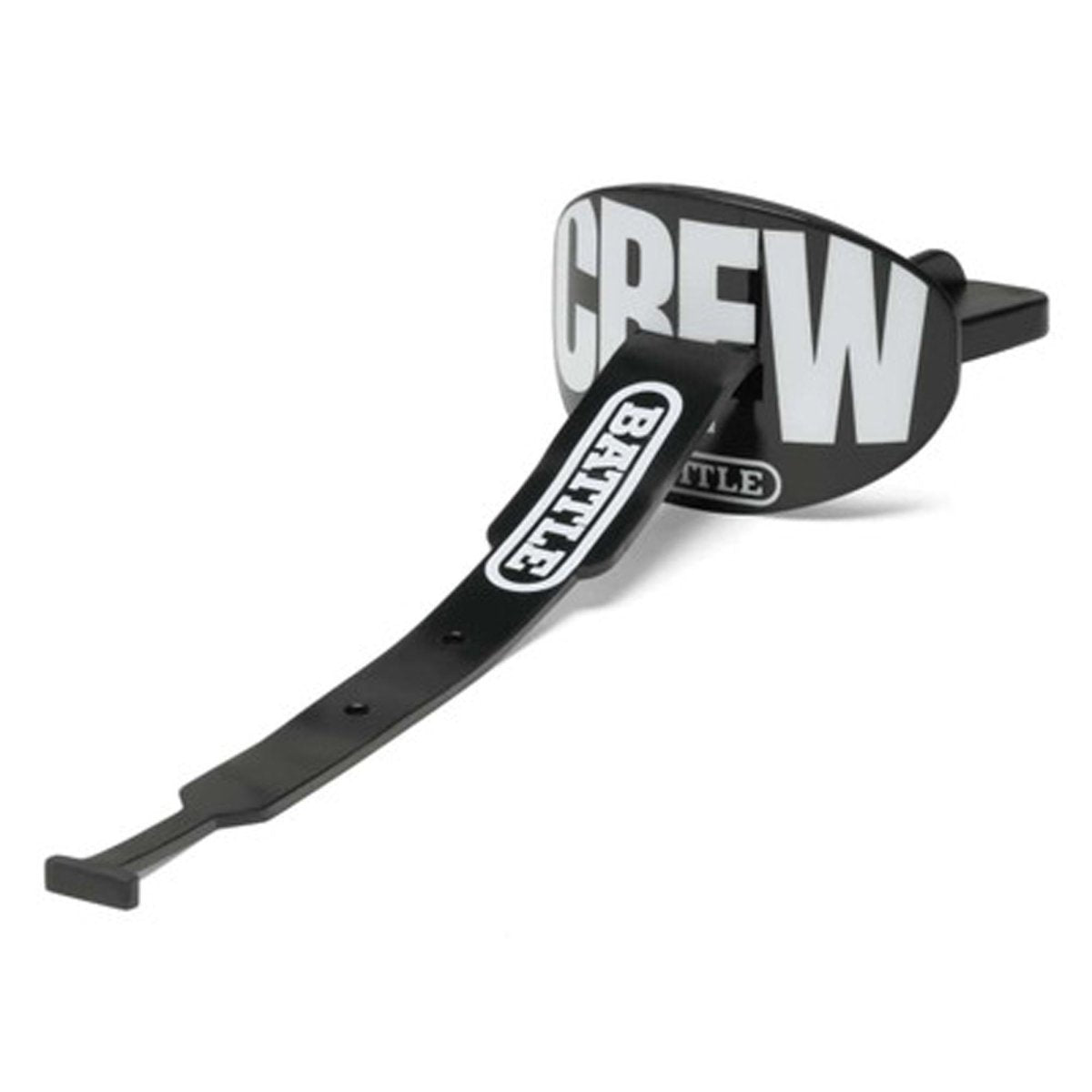 Battle Sports "CBFW" Speed Football Mouthguard with Connected Thick Strap - Black/White - Forza Sports