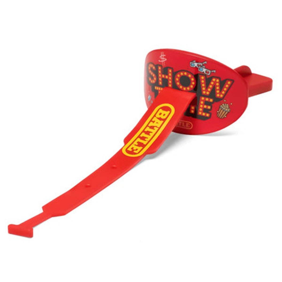 Battle Sports "Showtime" Speed Football Mouthguard with Connected Thick Strap - Red - Forza Sports