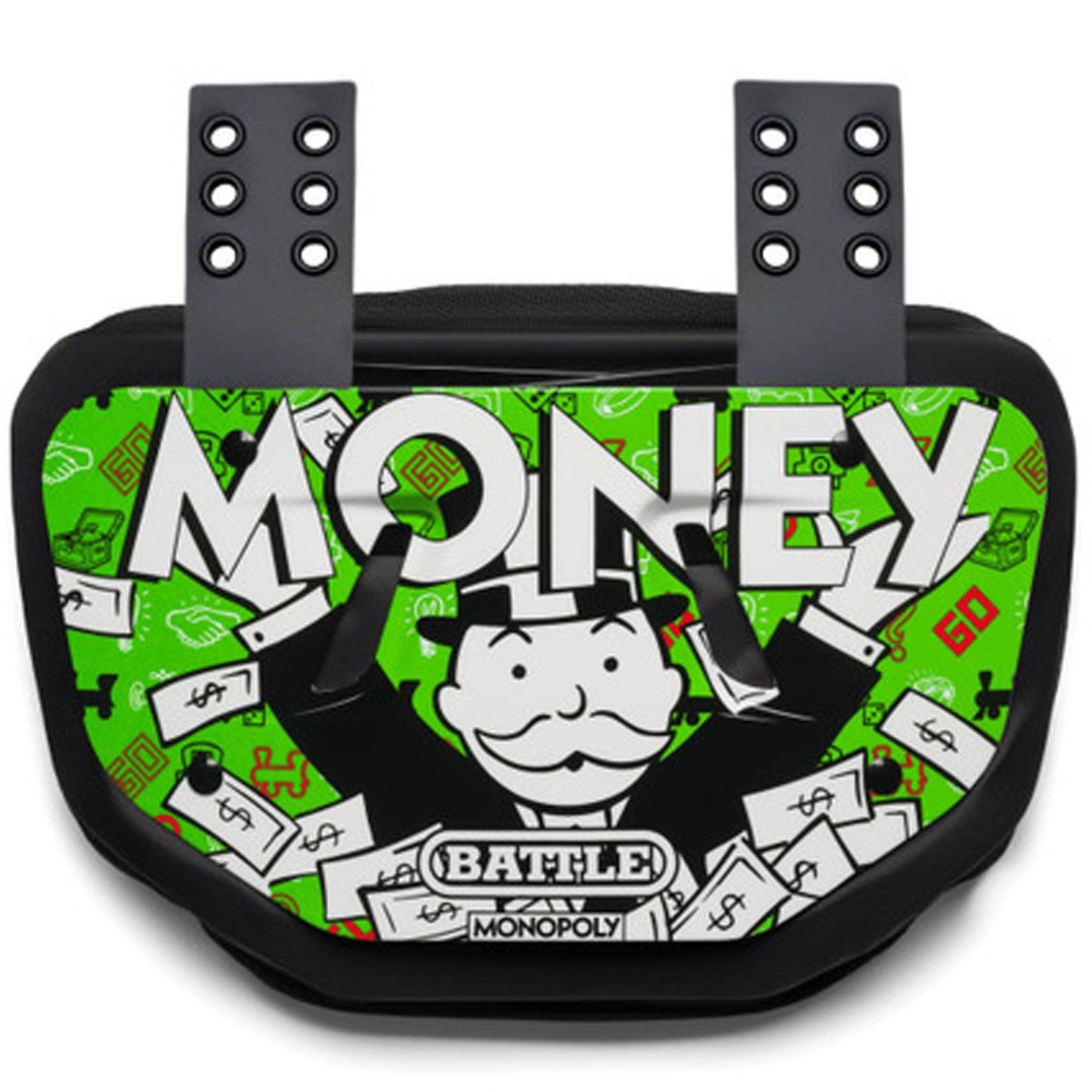 Battle Sports - "Money Man 3.0" Football Backplate - Forza Sports