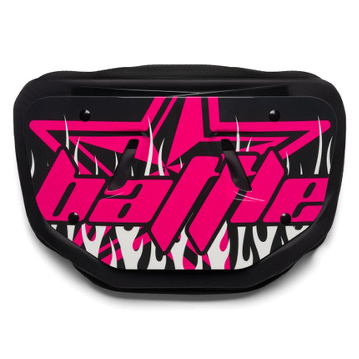 Battle Sports Youth Backplate "Astro" - Black/Pink - Forza Sports