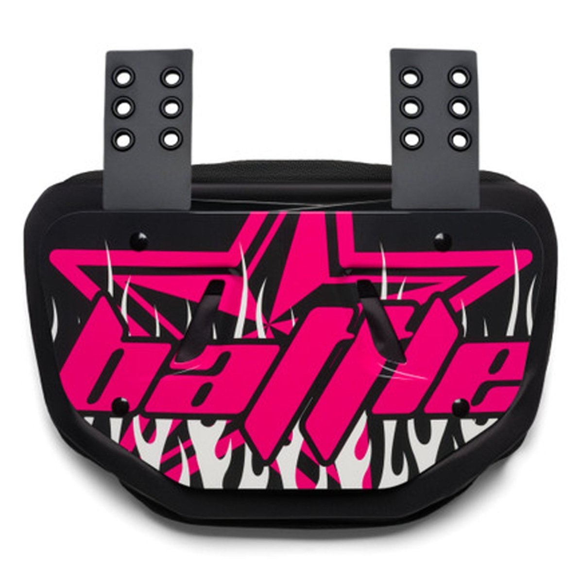 Battle Sports Youth Backplate "Astro" - Black/Pink - Forza Sports