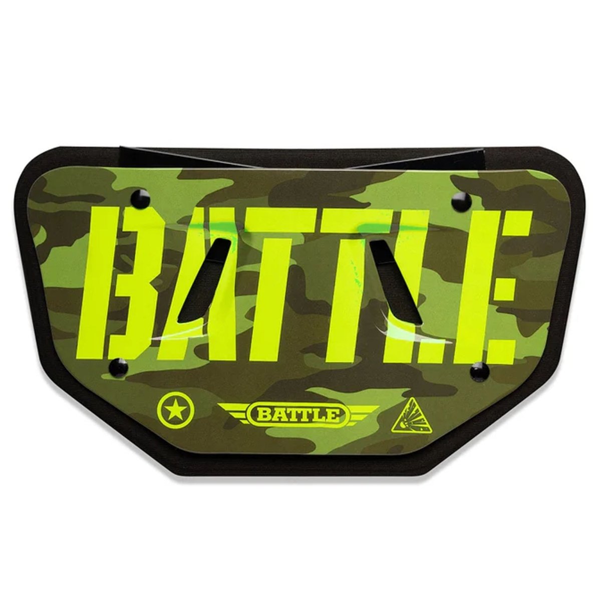 Battle Sports Adult/Youth Stencil Camo Football Backplate - Forza Sports