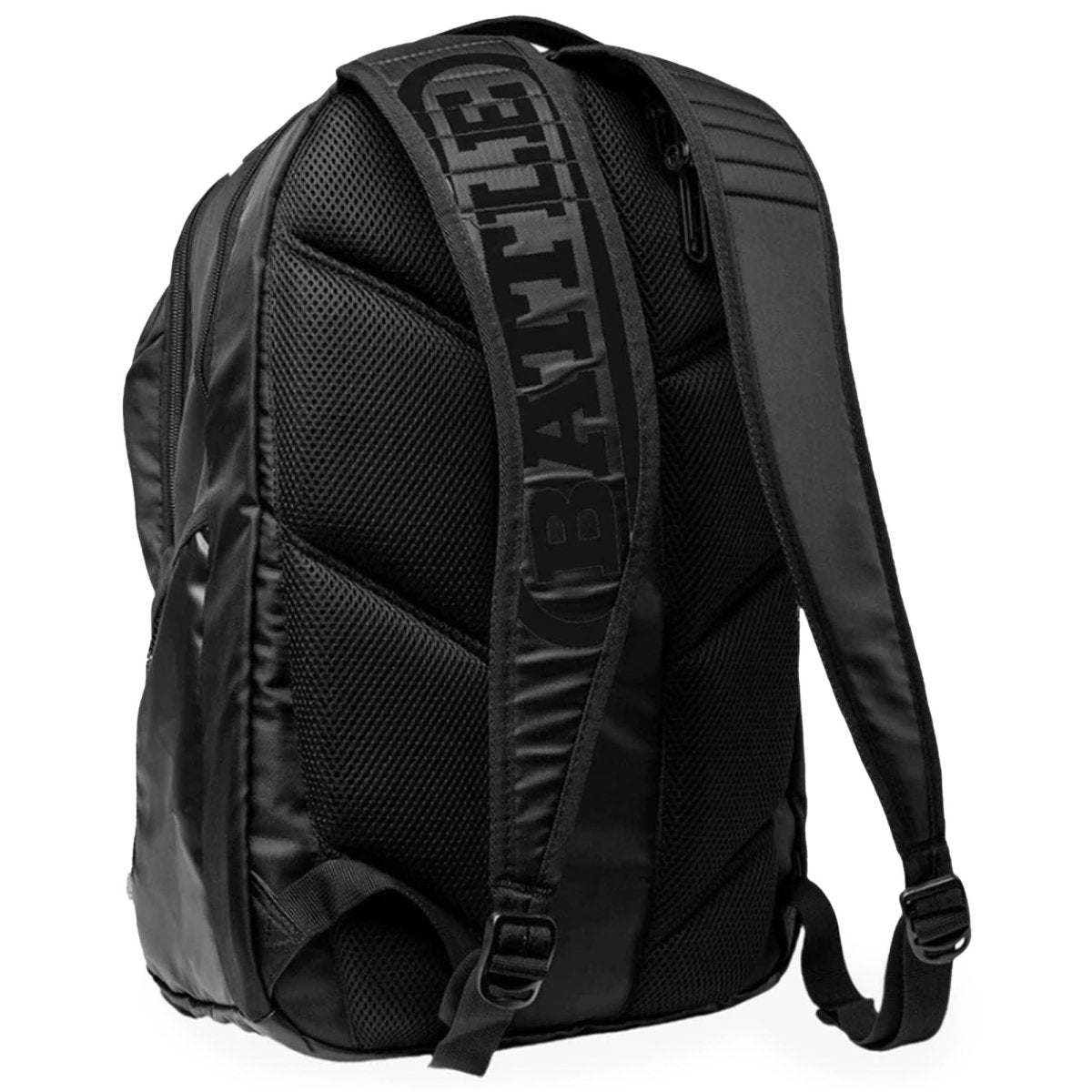 Battle Sports Vault Backpack - Black with Black Logo - Forza Sports