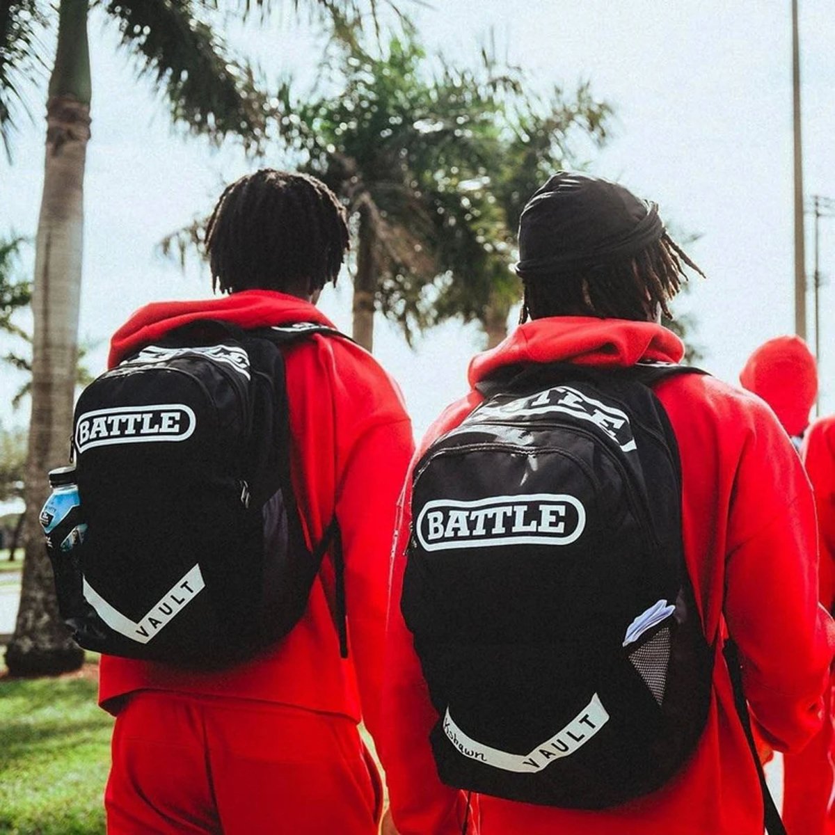 Battle Sports Vault Backpack - Black with Black Logo - Forza Sports