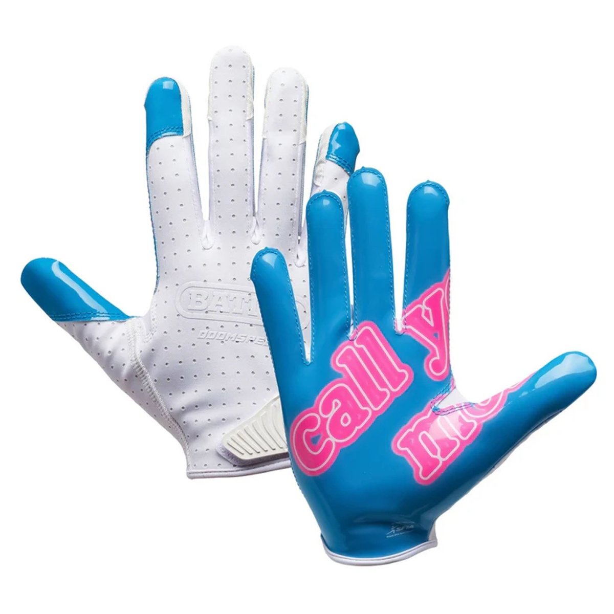 Battle Sports Youth "Call Your Mom" Doom Speed Receiver Football Gloves - Forza Sports
