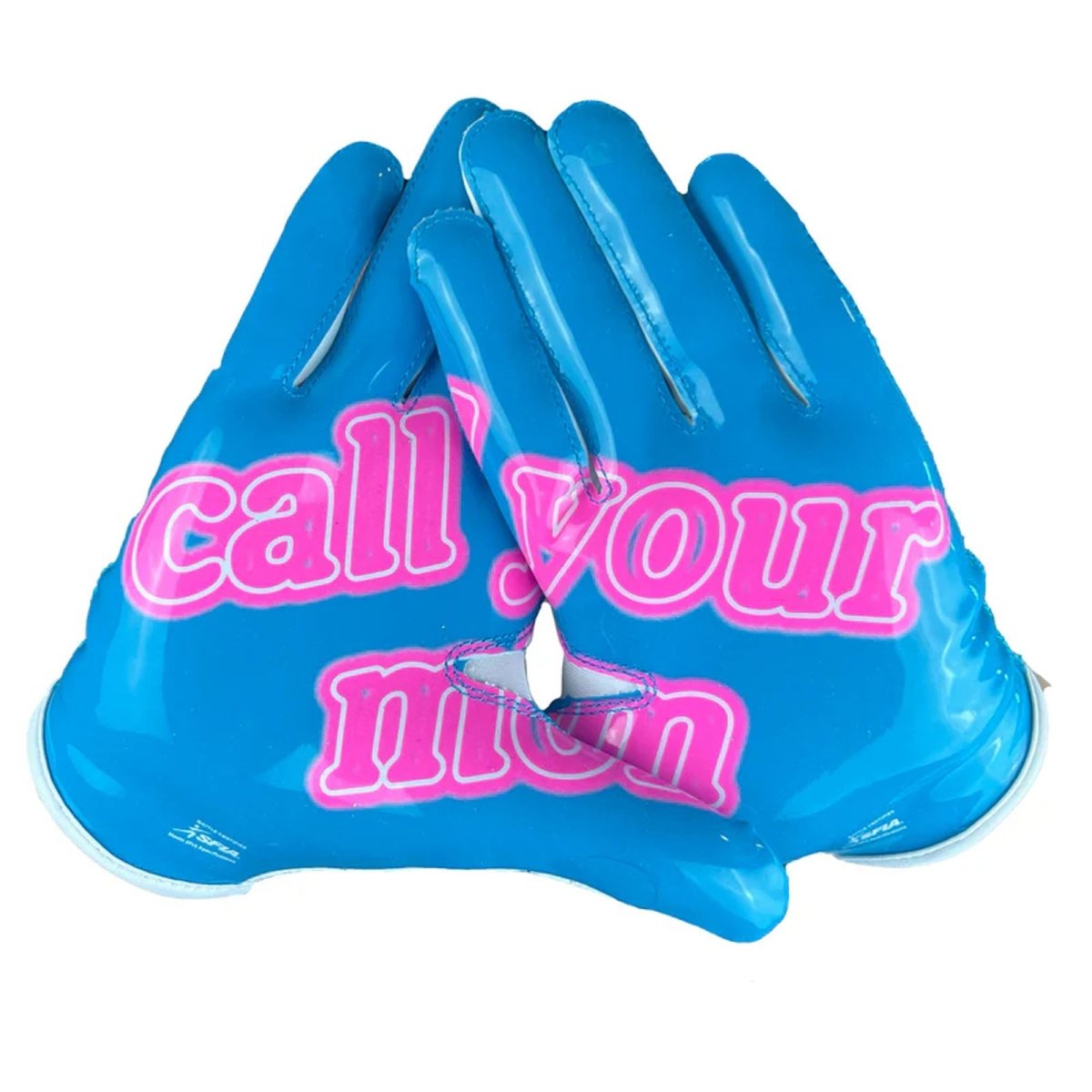 Battle Sports Youth "Call Your Mom" Doom Speed Receiver Football Gloves - Forza Sports