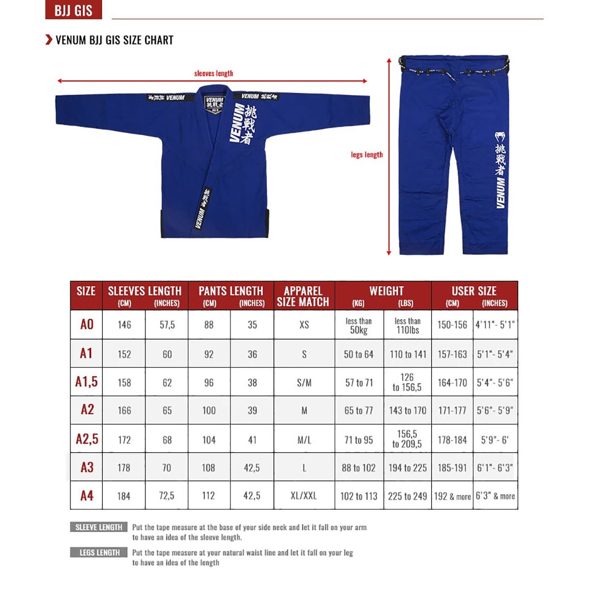Venum Contender Evo Brazilian Jiu - Jitsu Gi - Forza Sports