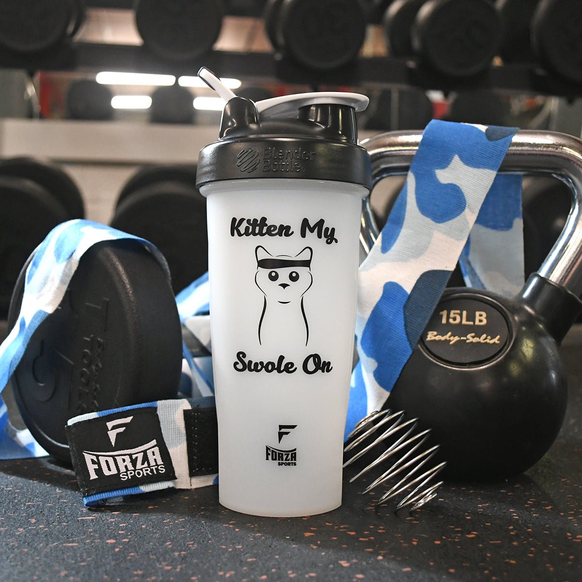 Blender Bottle x Forza Sports Classic 28 oz. Shaker Mixer Cup with Loop Top - Forza Sports