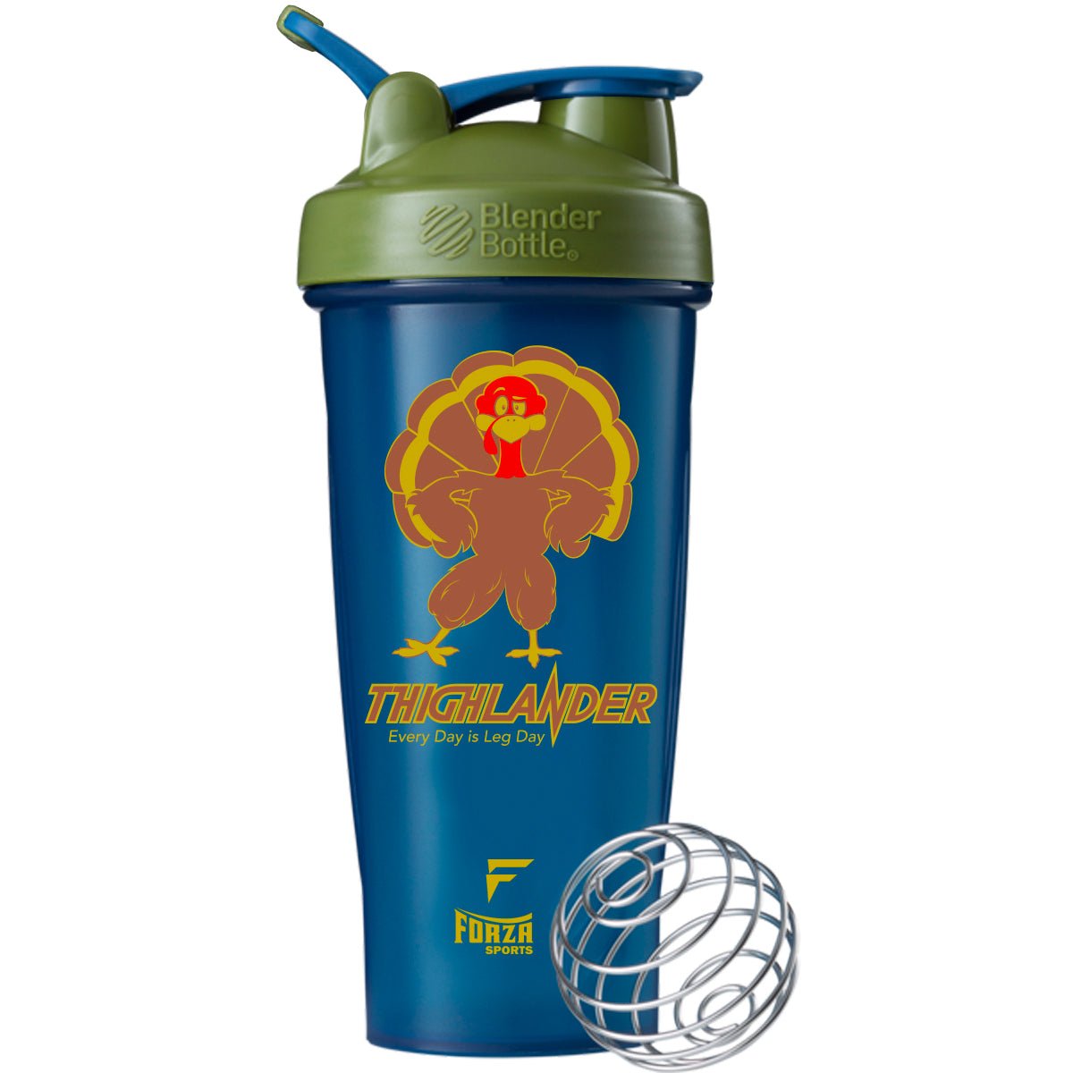 Blender Bottle x Forza Sports Classic 28 oz. Shaker Mixer Cup with Loop Top - Forza Sports