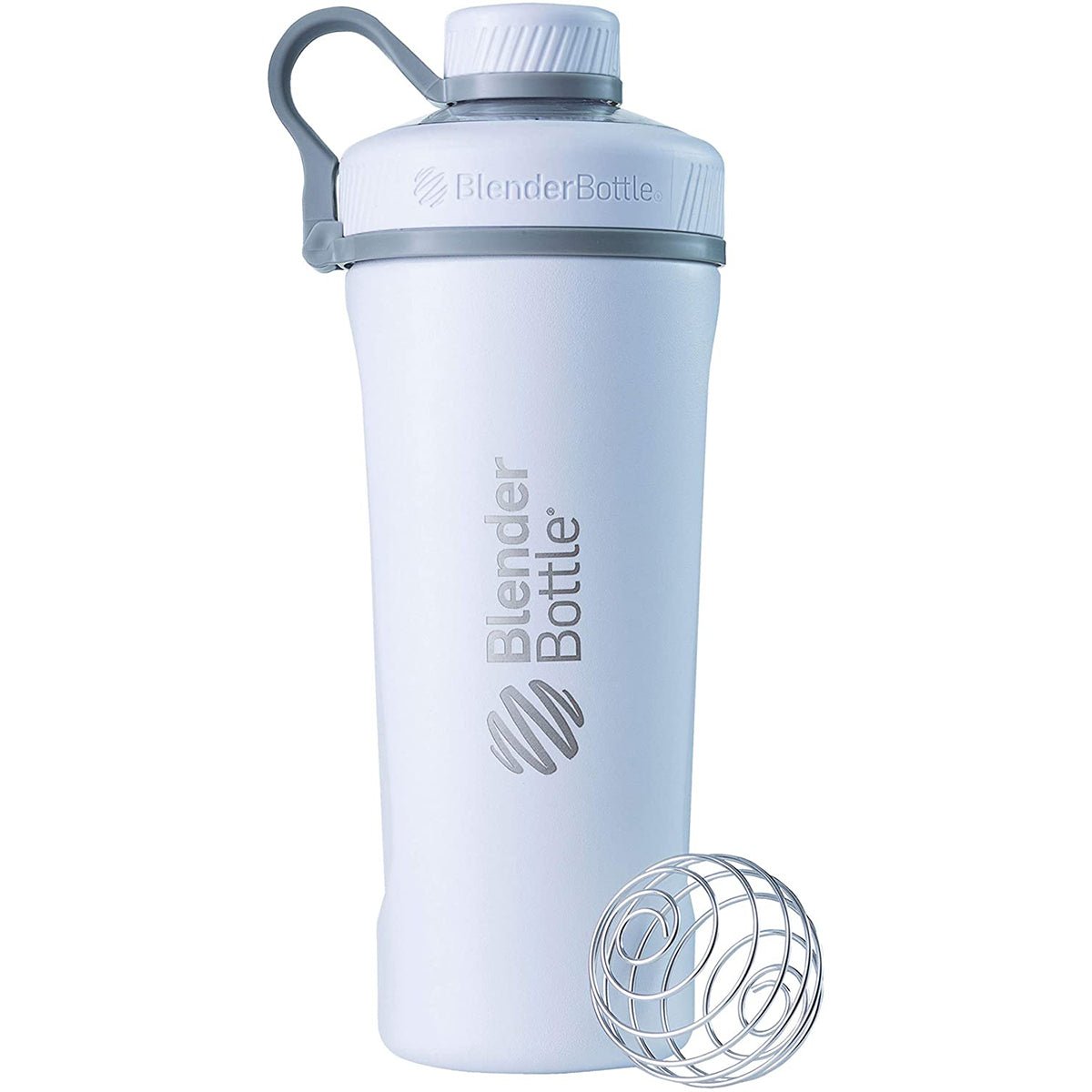 Blender Bottle Radian 26 oz. Stainless Steel Shaker Mixer Cup with Loop Top - Forza Sports