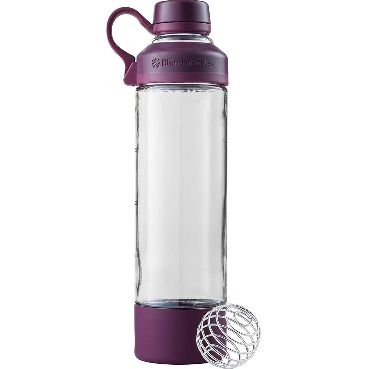 Blender Bottle Mantra 20 oz. Glass Shaker Mixer Cup with Loop Top - Forza Sports