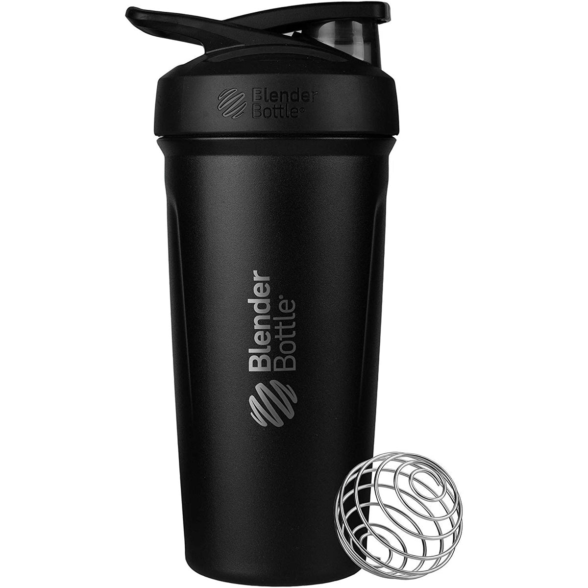 Blender Bottle 24 oz. Strada Insulated Stainless Steel Shaker Bottle w/ Loop Top - Forza Sports