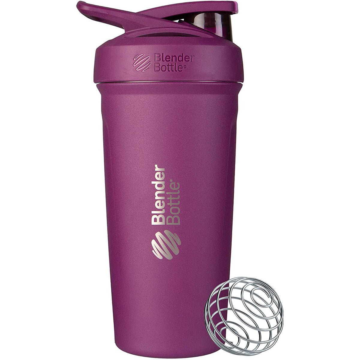 Blender Bottle 24 oz. Strada Insulated Stainless Steel Shaker Bottle w/ Loop Top - Forza Sports