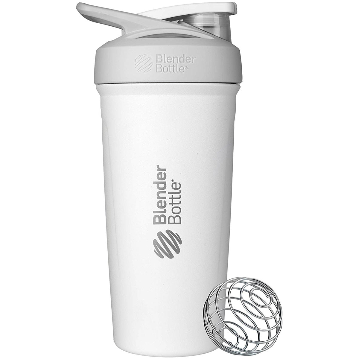 Blender Bottle 24 oz. Strada Insulated Stainless Steel Shaker Bottle w/ Loop Top - Forza Sports