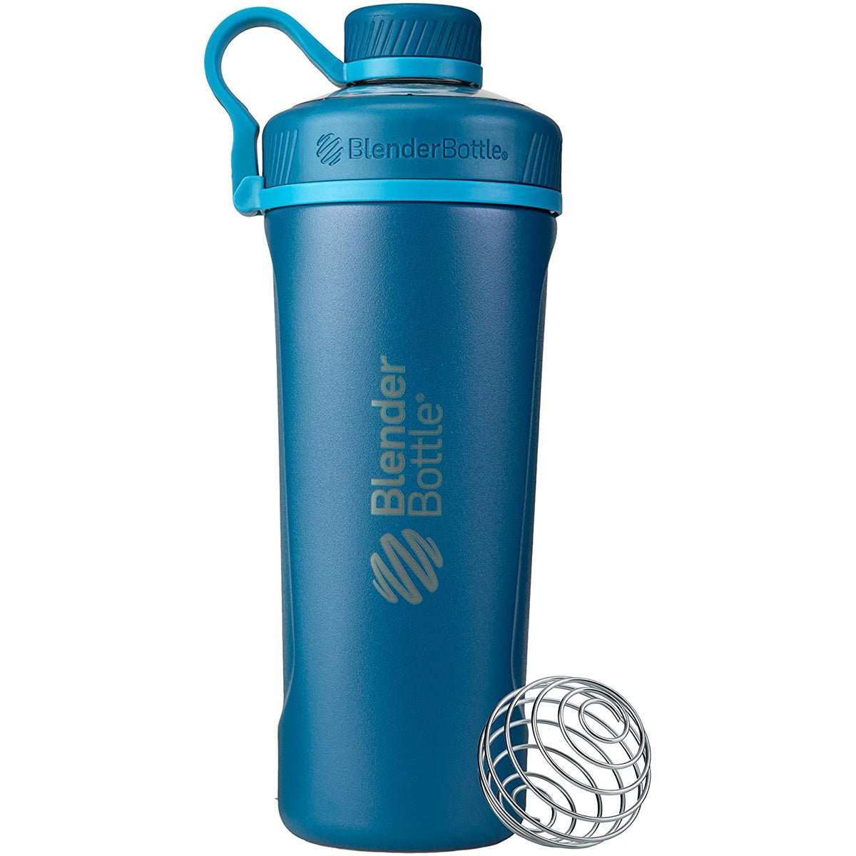 Blender Bottle Radian 26 oz. Stainless Steel Shaker Mixer Cup with Loop Top - Forza Sports