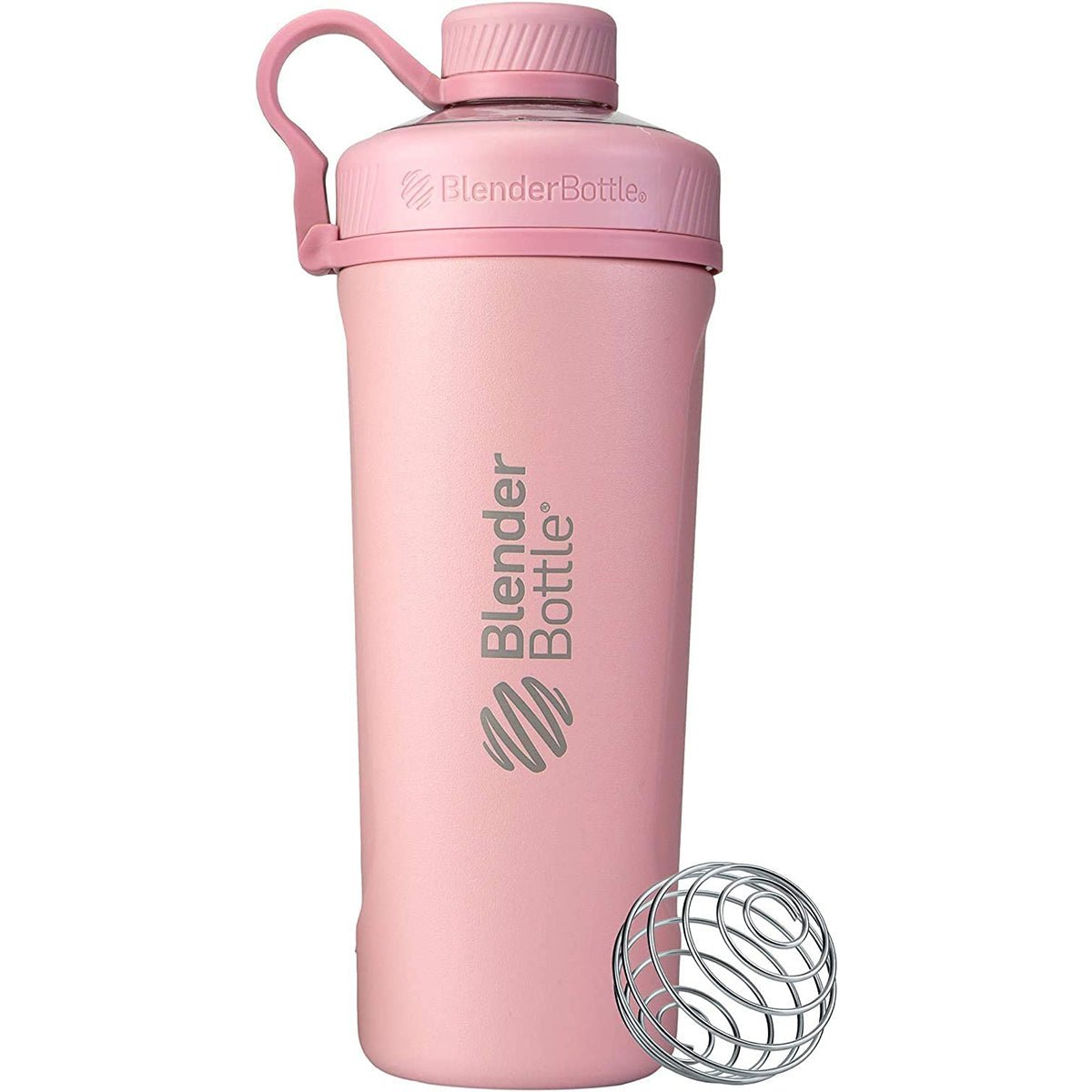 Blender Bottle Radian 26 oz. Stainless Steel Shaker Mixer Cup with Loop Top - Forza Sports