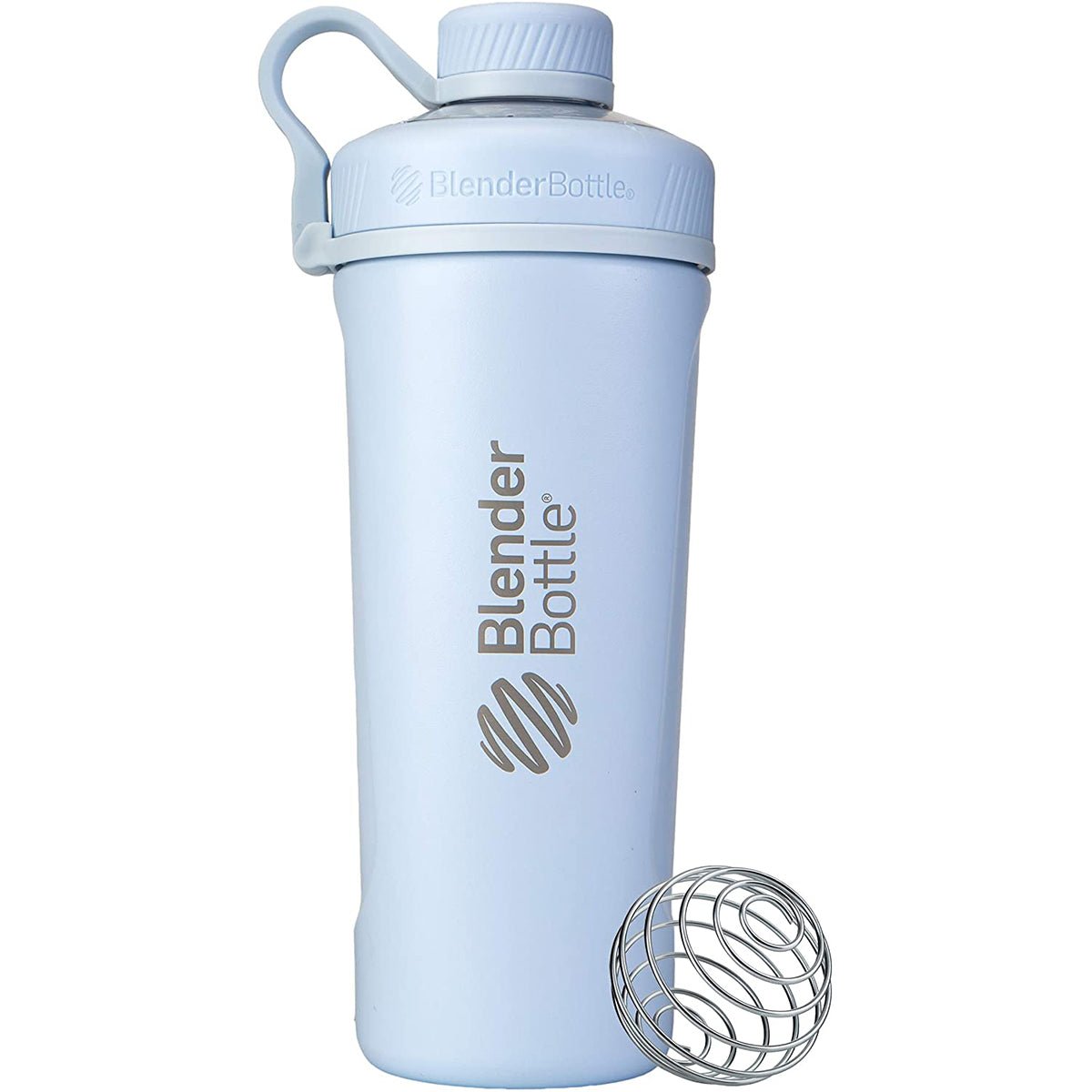 Blender Bottle Radian 26 oz. Stainless Steel Shaker Mixer Cup with Loop Top - Forza Sports
