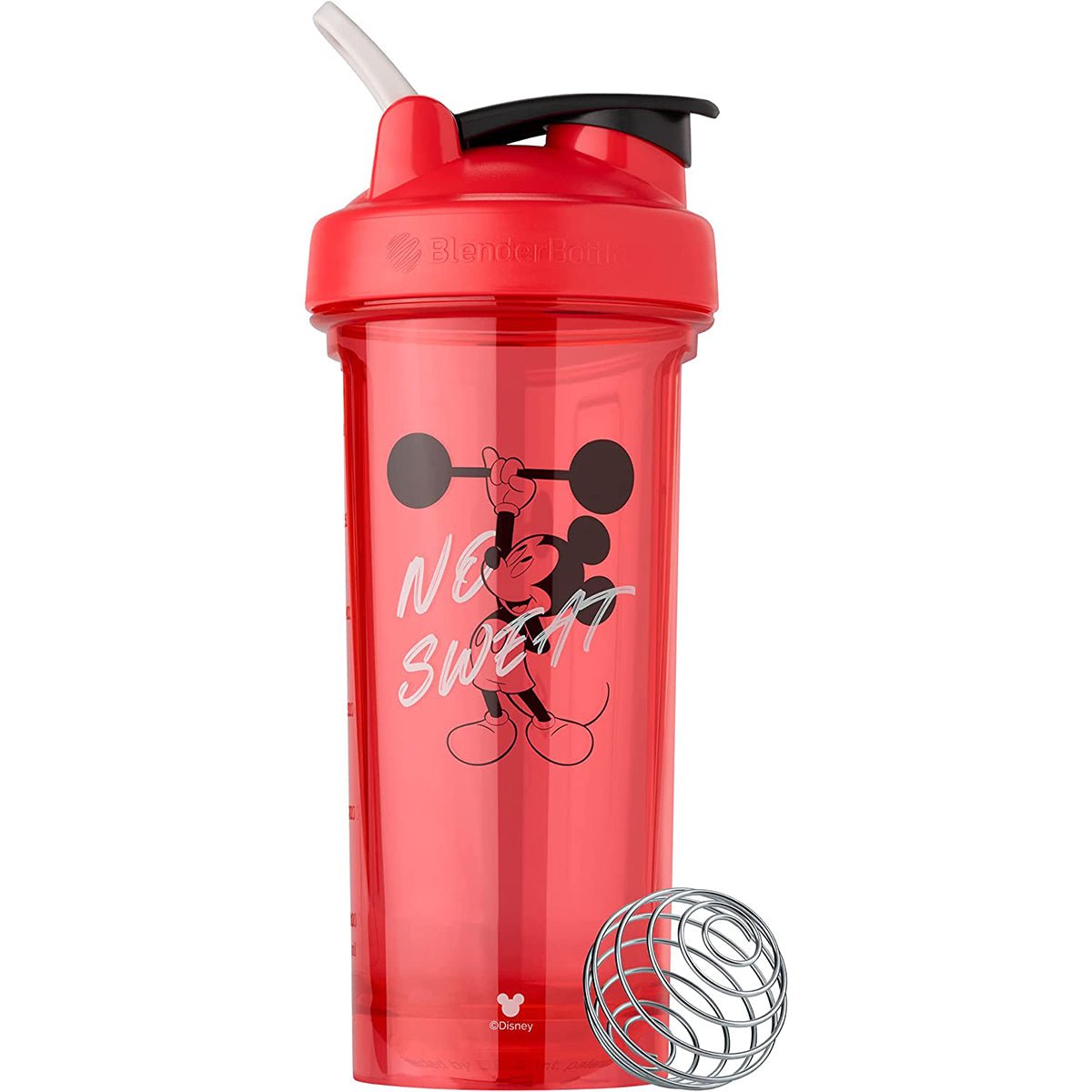 Blender Bottle Pro Series 28 oz. Mickey and Minnie Shaker Mixer Cup w/ Loop Top - Forza Sports
