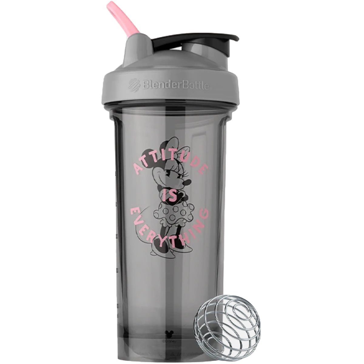 Blender Bottle Pro Series 28 oz. Mickey and Minnie Shaker Mixer Cup w/ Loop Top - Forza Sports