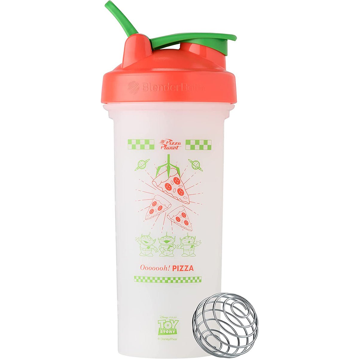 Blender Bottle Classic 28 oz. Disney Pixar Shaker Mixer Cup with Loop Top - Forza Sports