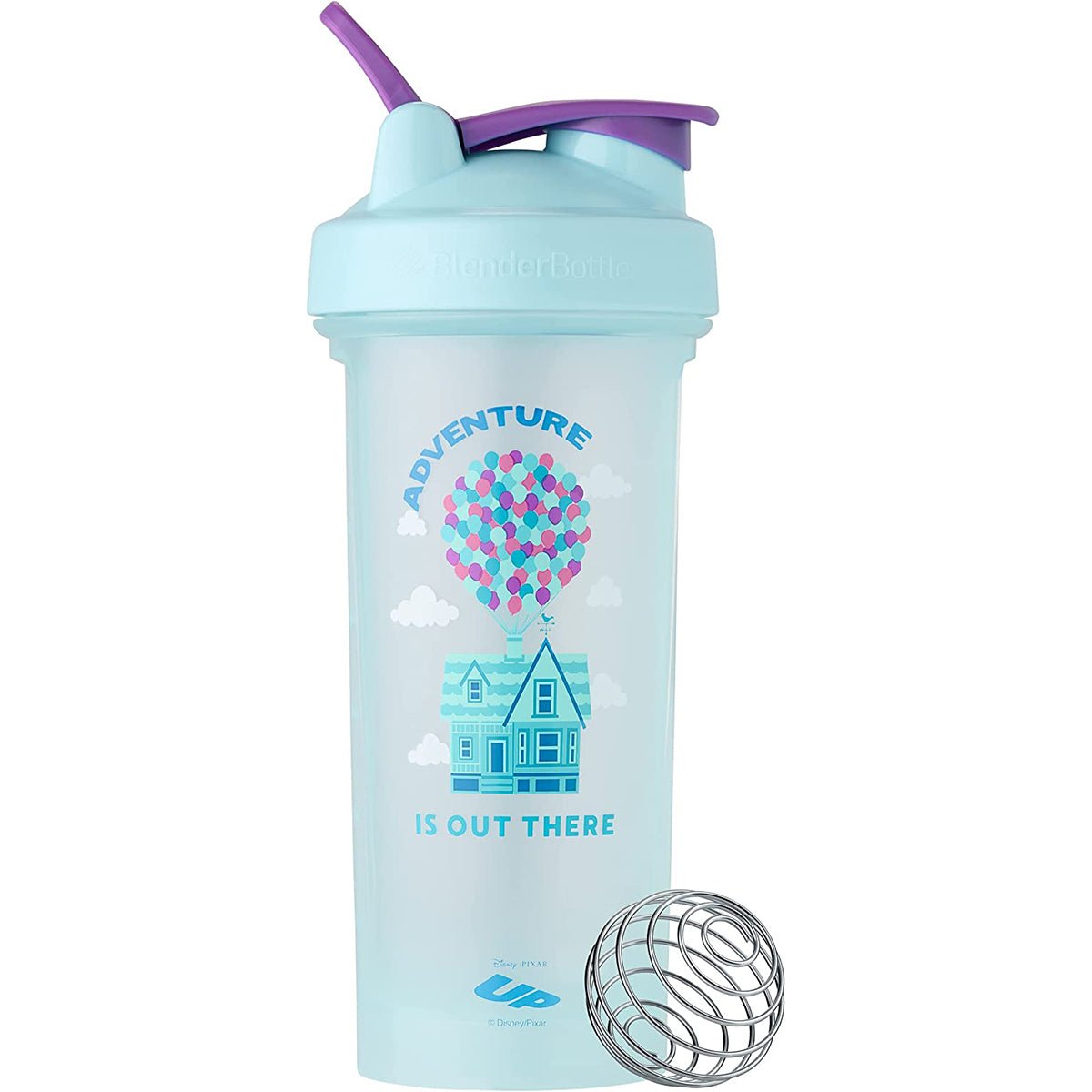 Blender Bottle Classic 28 oz. Disney Pixar Shaker Mixer Cup with Loop Top - Forza Sports