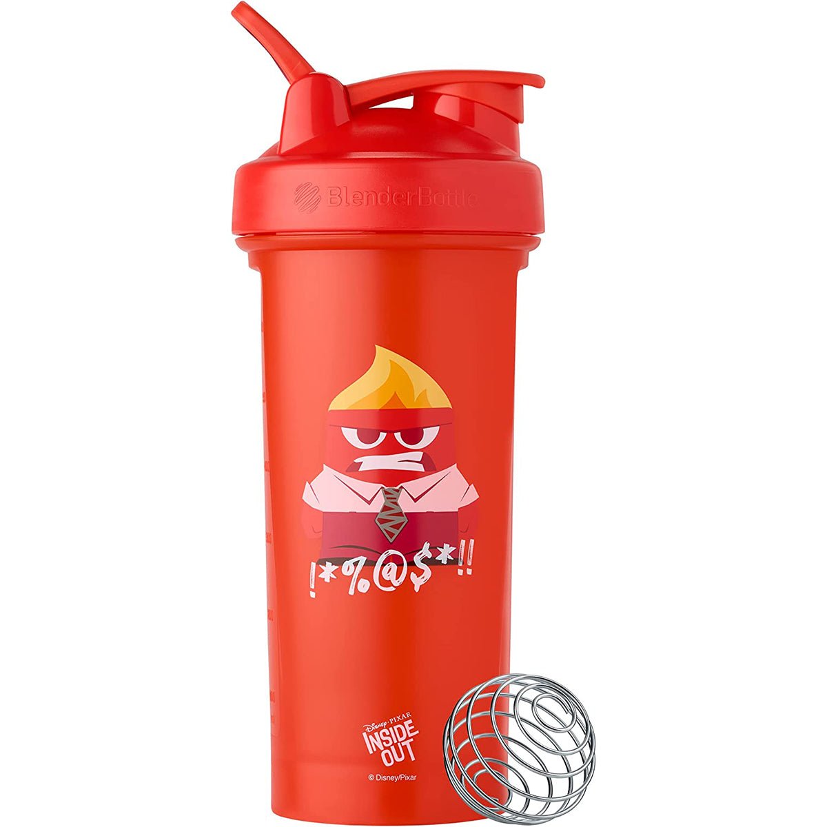 Blender Bottle Classic 28 oz. Disney Pixar Shaker Mixer Cup with Loop Top - Forza Sports