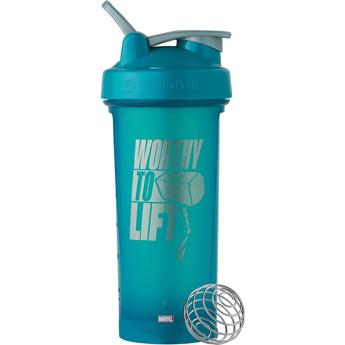 Blender Bottle Classic 28 oz. Marvel Shaker Mixer Cup with Loop Top - Forza Sports