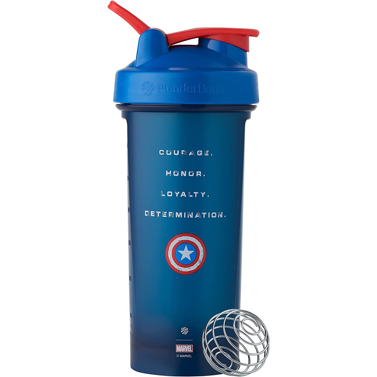 Blender Bottle Classic 28 oz. Marvel Shaker Mixer Cup with Loop Top - Forza Sports