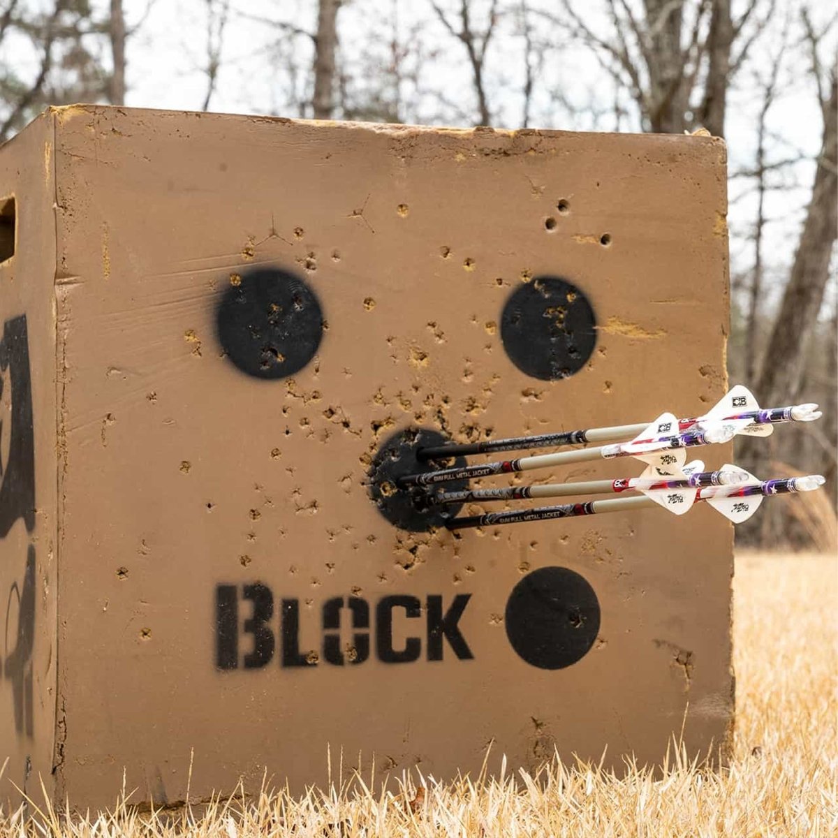 BLOCK 6 - Sided Archery Target, 18" x 18" x 16" - Forza Sports