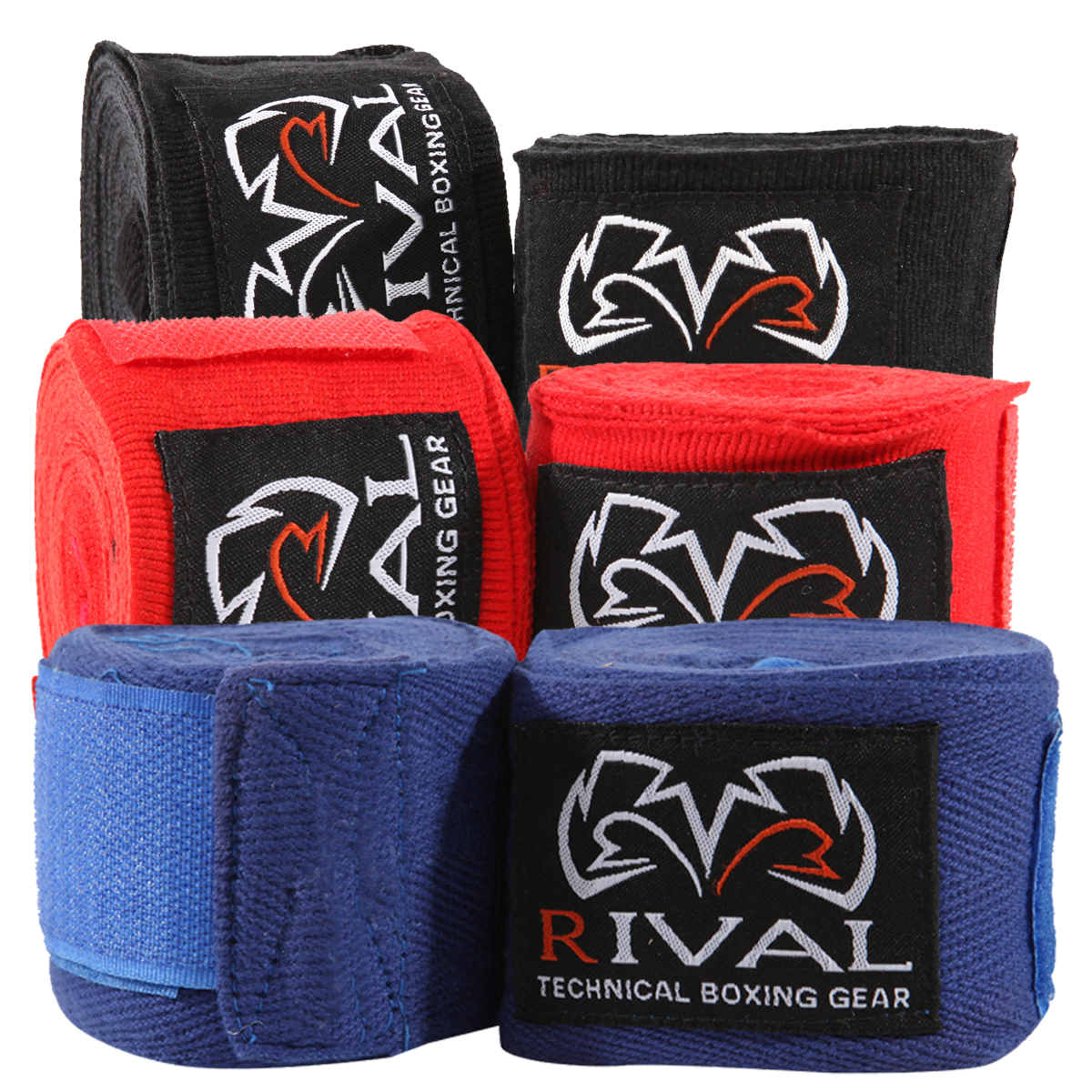 RIVAL Boxing Traditional Cotton Handwraps RIVAL