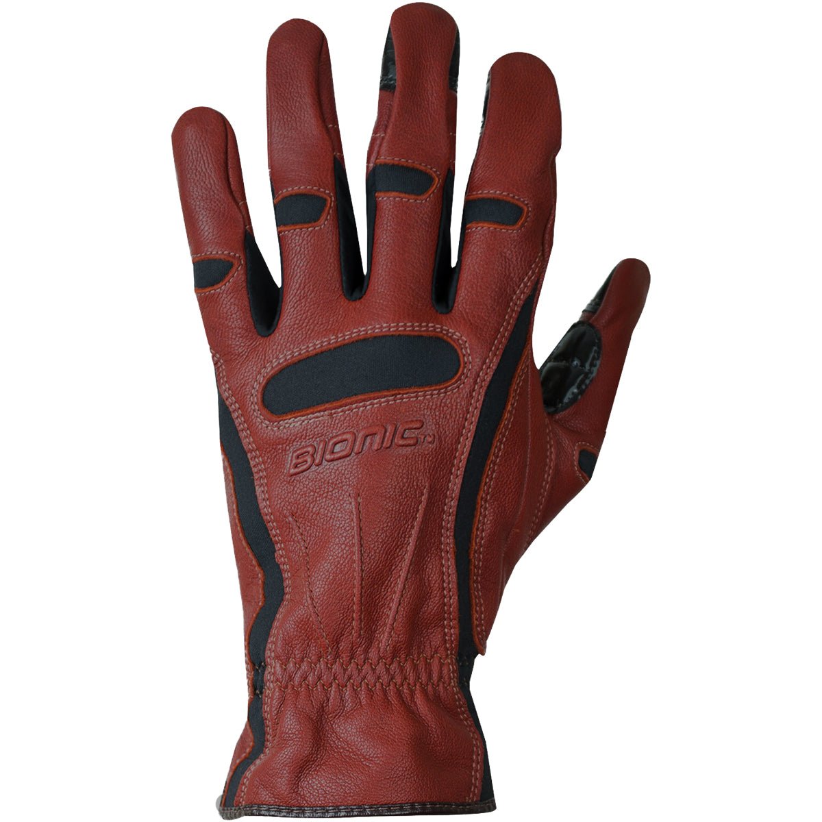Bionic Men's Tough Pro Natural Fit Gardening and Outdoor Work Gloves - Brown - Forza Sports