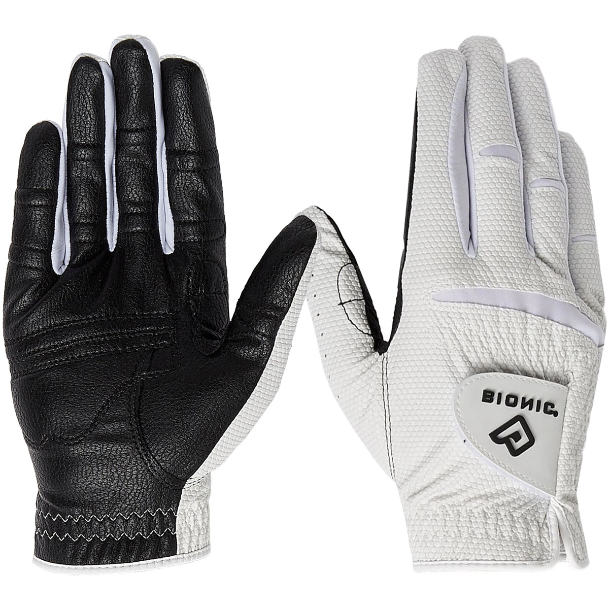 Bionic Men's Right Hand Relax Grip 2.0 Golf Glove - Black - Forza Sports