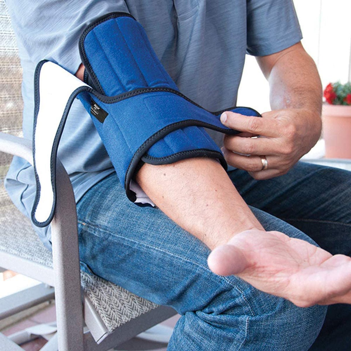 Brownmed IMAK RSI Elbow Support Brace - Blue - Forza Sports