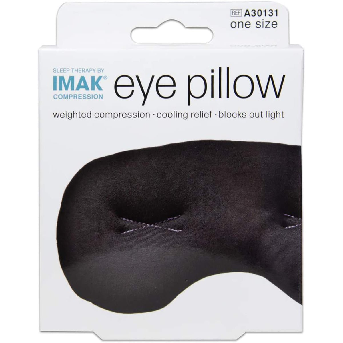Brownmed IMAK Eye Pillow Pain and Stress Relief Mask - Black - Forza Sports