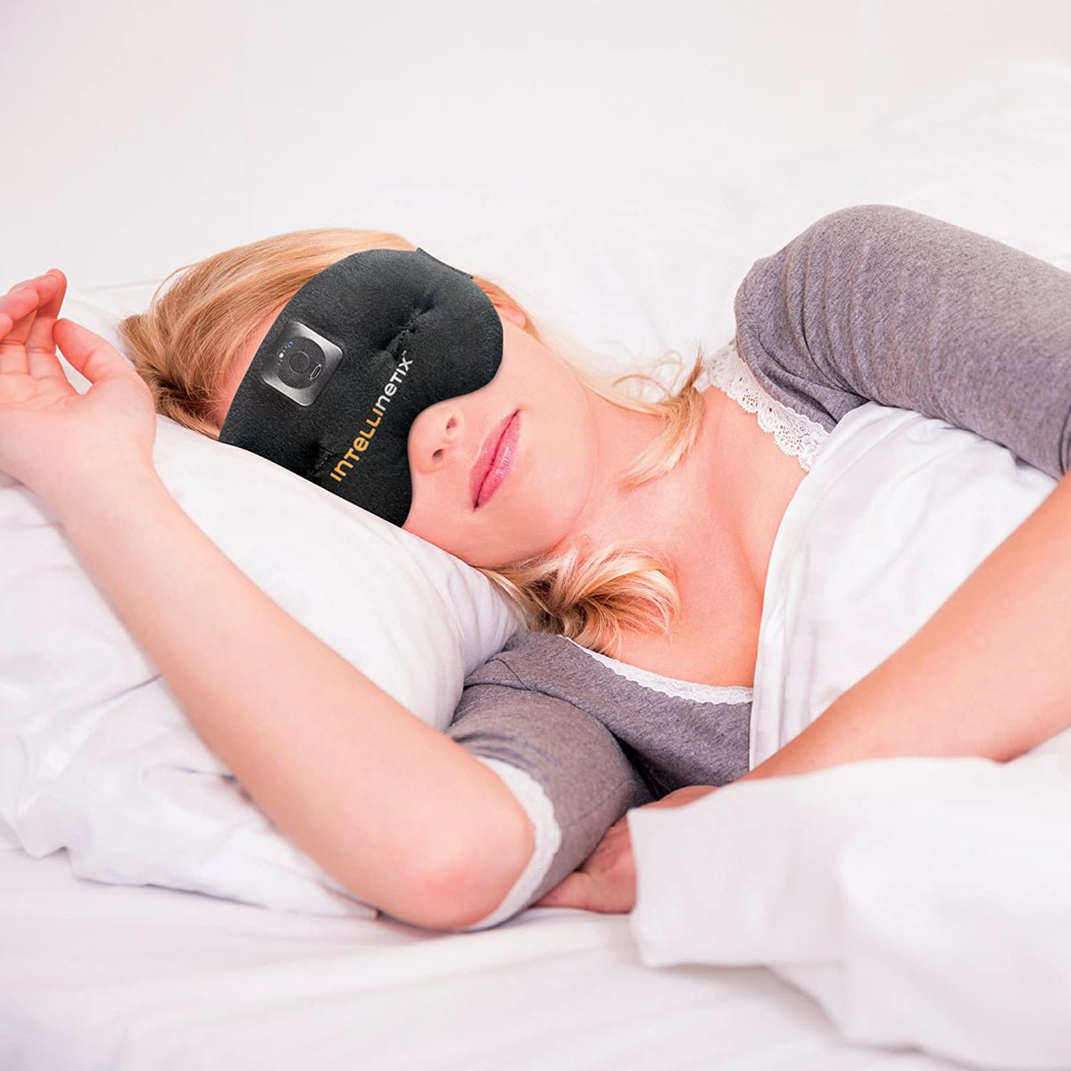 Intellinetix Vibrating Therapy Eye Mask, Universal, Headache & Sinus Pain Relief - Forza Sports