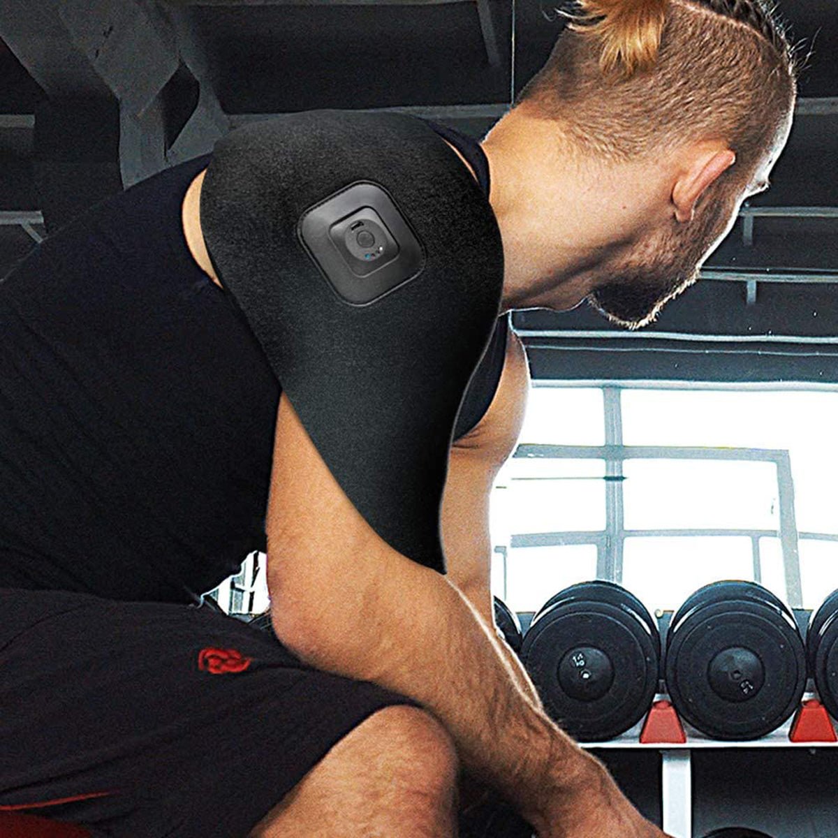 Intellinetix Vibrating Universal Therapy Relief Wrap - Reduces Joint Point - Forza Sports