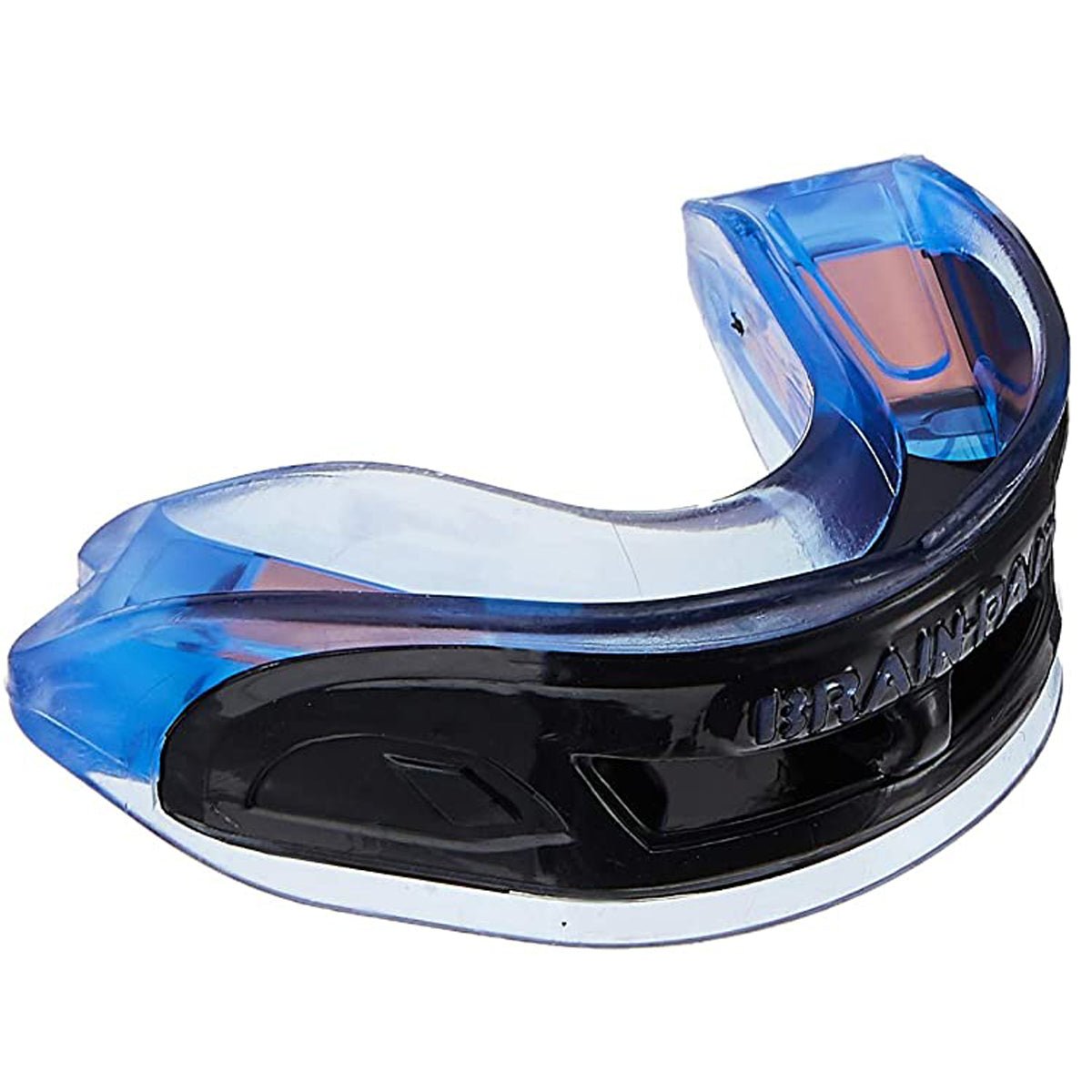Brain Pad 3XS Professional Mouthguard with Case - Blue/Black - Forza Sports