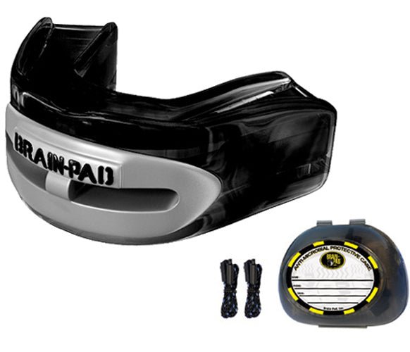 Brain Pad Pro+ Mouthguard - Black/Gray - Forza Sports