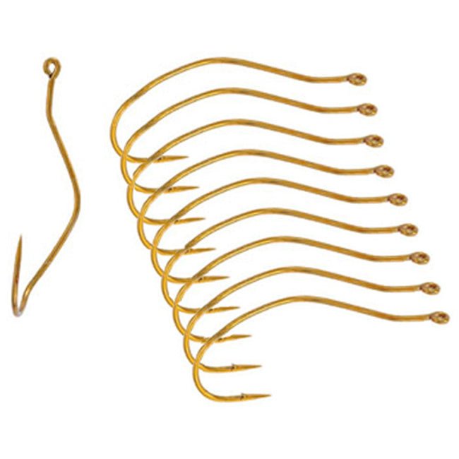 Mustad UltraPoint Slow Death Gold Fishing Hooks (10 Ct) - Forza Sports