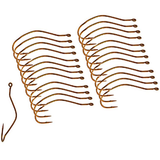 Mustad UltraPoint Slow Death Bronze Fishing Hooks (25 Ct) - Forza Sports